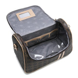 شنطة سفر للتنظيم مقاس 13 إنش لون بني - 4