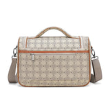 شنطة سفر للتنظيم مقاس 13 إنش لون بيج - 3