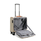 شنطة سفر صغيرة كابينة الطائرة لون بيج - 4