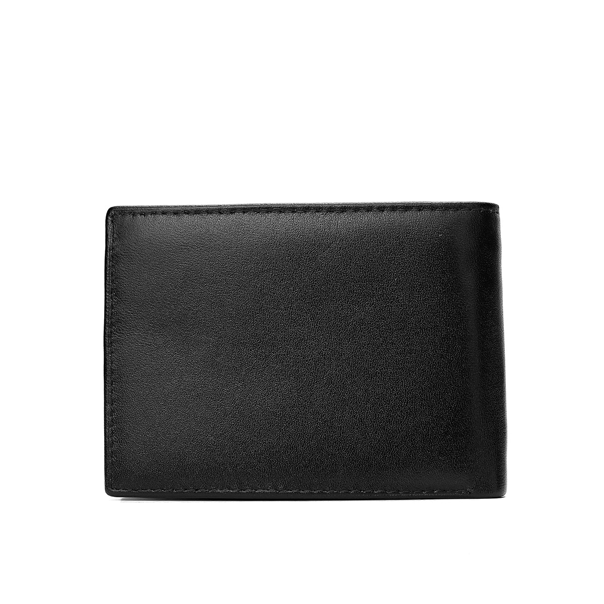 محفظة رجال بتصميم انيق جلد طبيعي أصلي باللون الأسود  أو البني