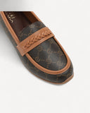 حذاء فلات سهل الإرتداء لون بني - 3