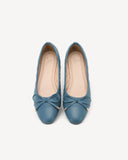 حذاء باليرينا فلات لون تركواز - 2