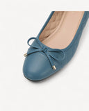 حذاء باليرينا فلات لون تركواز - 3