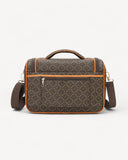 شنطة سفر للتنظيم مقاس 13 إنش لون بني - 4