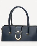 شنطة ساتشيل بحزام كتف قابل للفصل لون كحلي - 3