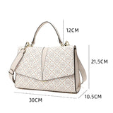 شنطة كتف بحزام قابل للإزالة لون بيج - 5