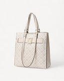 شنطة توت بحزام قابل للتعديل لون بيج - 1