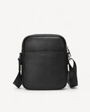 شنطة خصر رجالية صغيرة بحامل لون اسود - 2