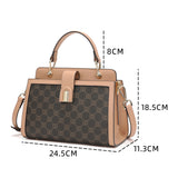 Small shoulder bag, genuine leather, black color