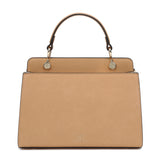 Small shoulder bag, genuine leather, black color