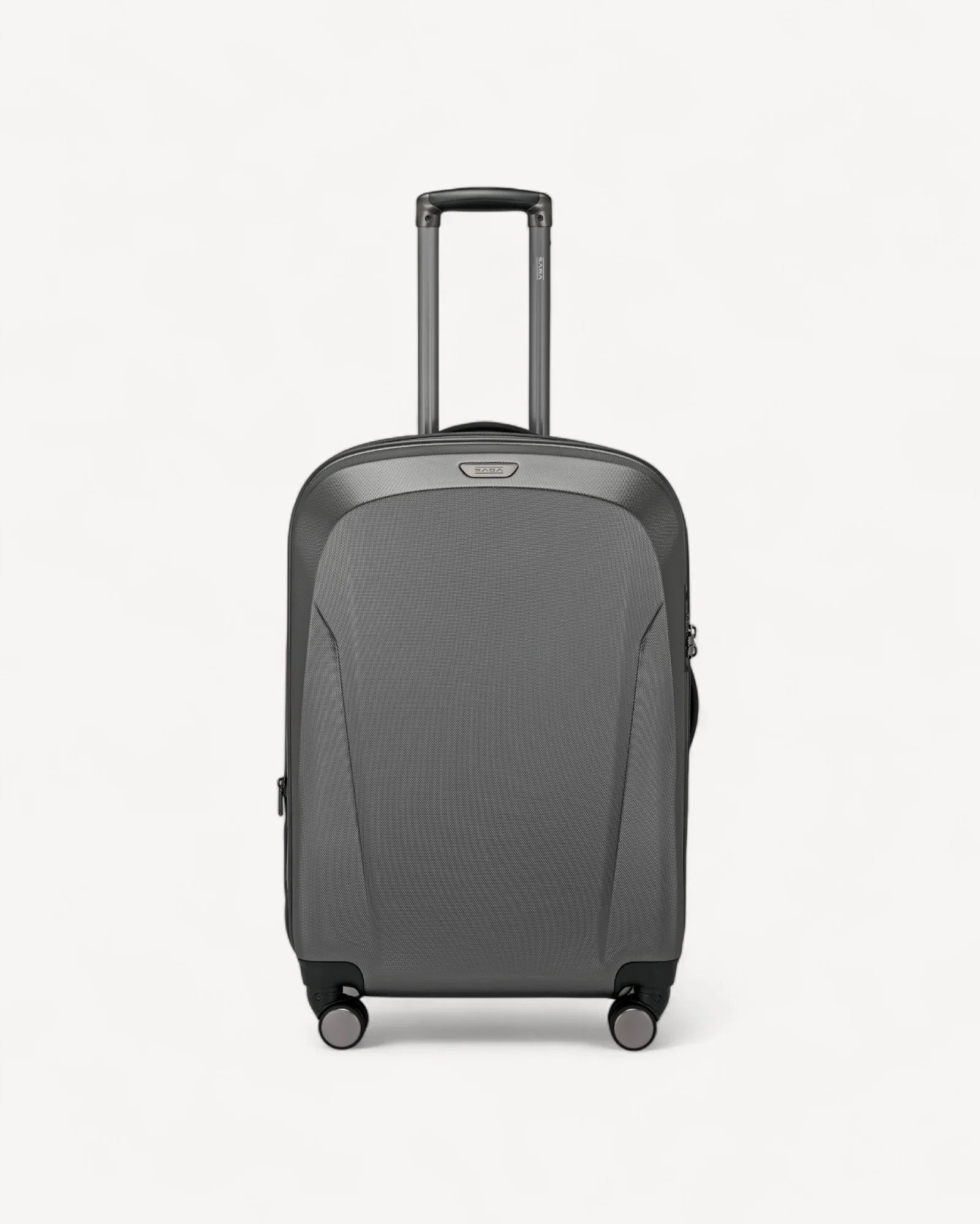 شنطة سفر وسط مقاس 24 إنش لون رمادي - 1