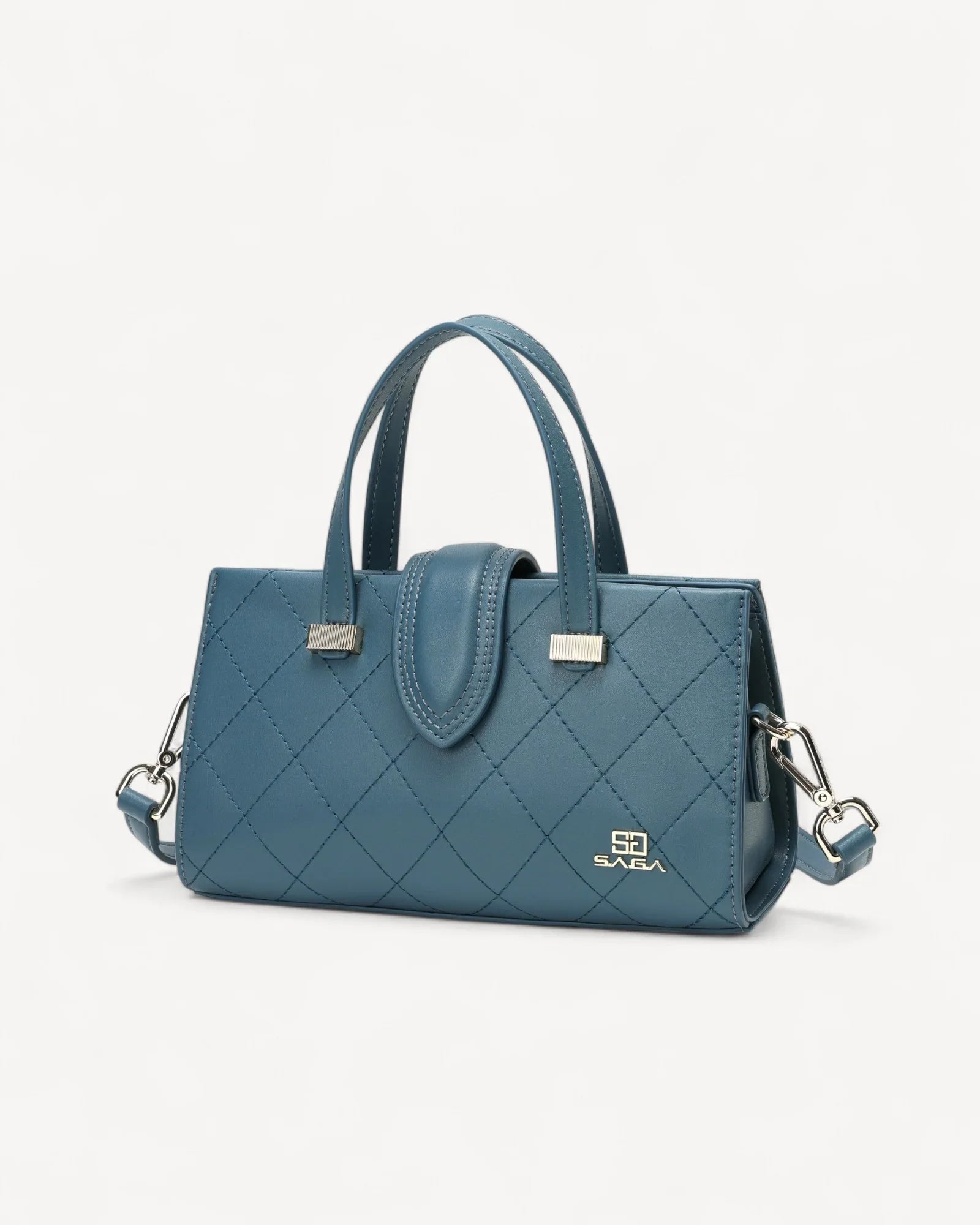 شنطة كروس بدي صغيرة بحزام قابل للفصل لون تركواز - 1