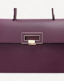 شنطة كتف بحامل قابل للفصل لون عنابي - 3