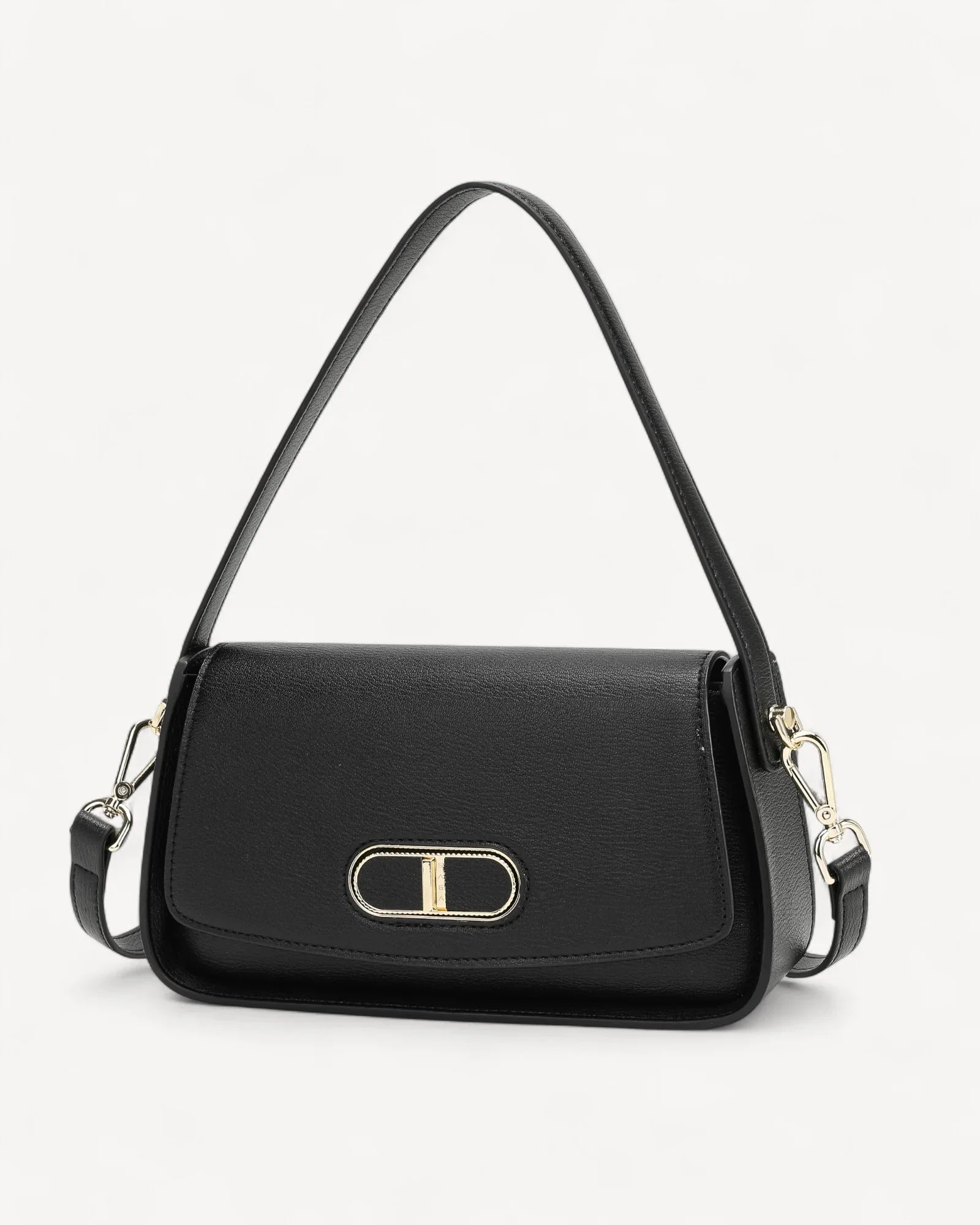 شنطة كروس بدي بحزام كتف قابل للإزالة لون اسود - 1