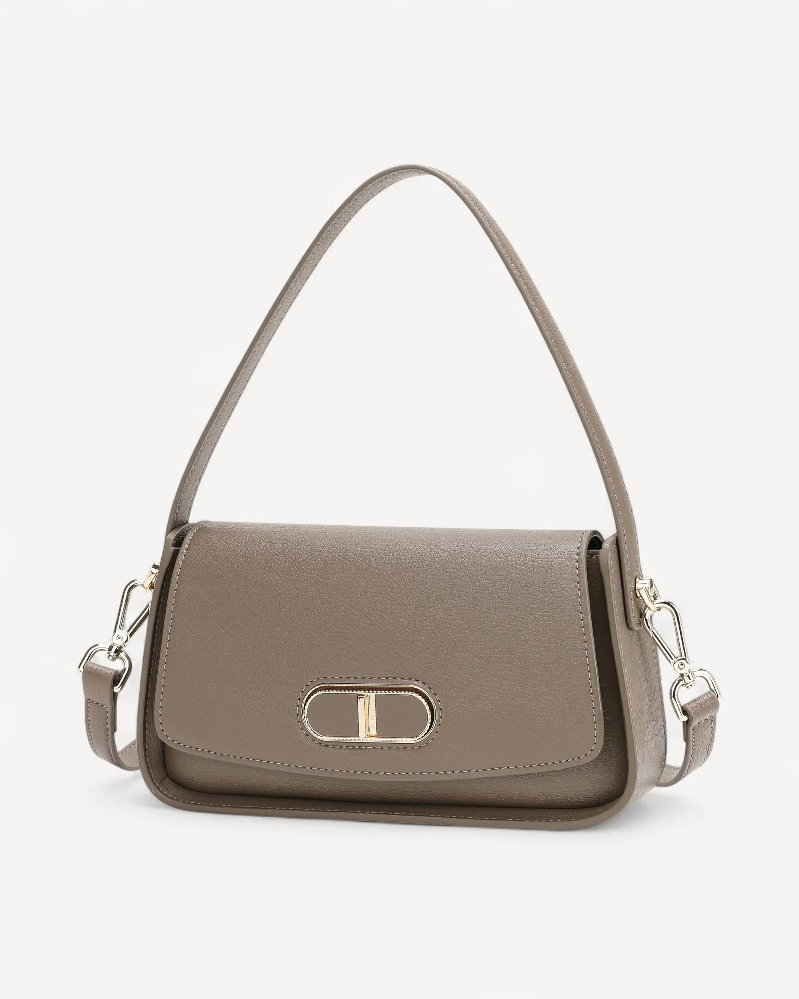 شنطة كروس بدي بحزام كتف قابل للإزالة لون رمادي - 1