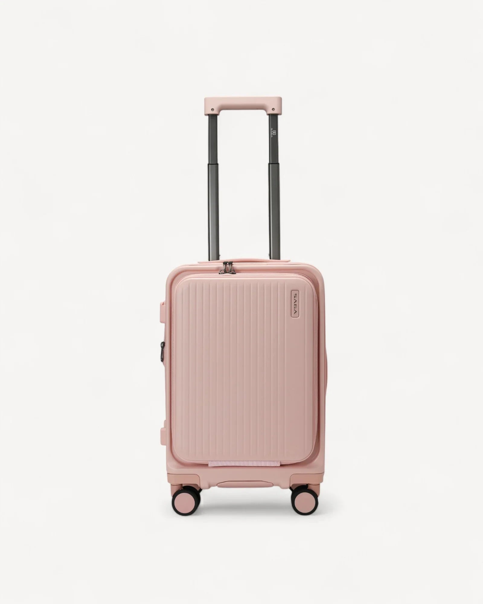 شنطة سفر صغيرة كابينة الطائرة لون وردي - 1