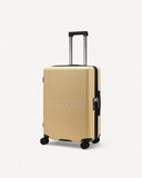 شنطة سفر وسط مقاس 24 إنش لون اصفر - 2