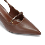 حذاء نسائي كعب بني