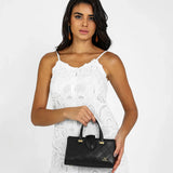 شنطة كروس بدي صغيرة بحزام قابل للفصل لون اسود - 8