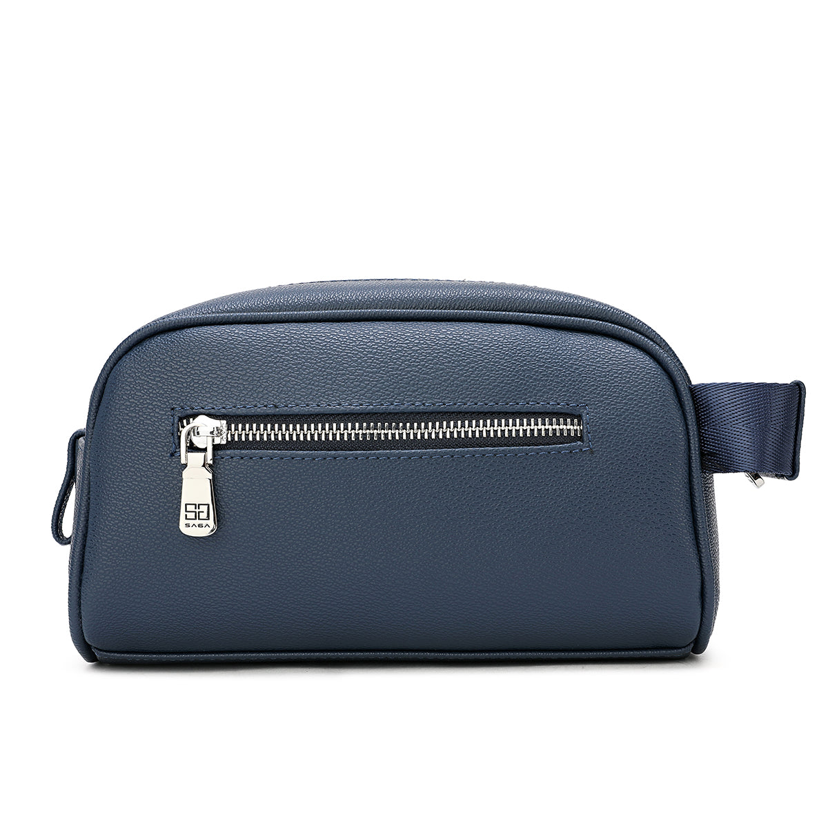 Handbag for men with an external zipper pocket, elegant design, width 22  cm, in three colors from Saga – SAGA ساغا