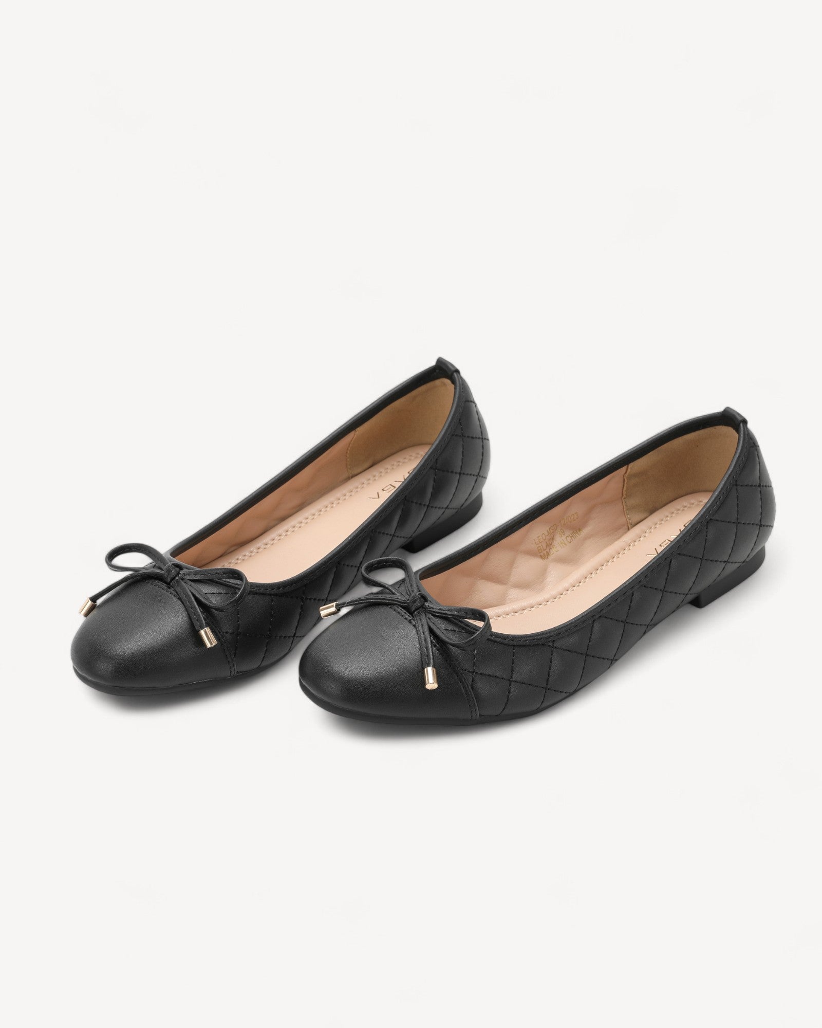 حذاء باليرينا فلات لون اسود - 4