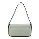 A women's bag with an elegant and simple design, in black and light green