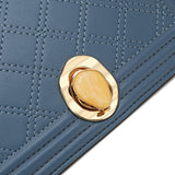 Saga Women's Bag with Straps, Width 20 cm, Color Blue