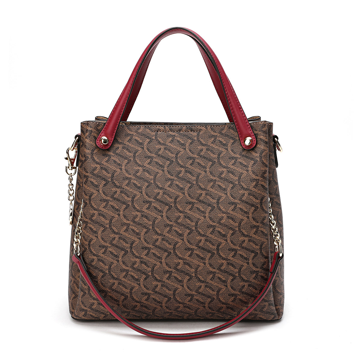 Handbag designed with a spacious and flexible area, 28 cm wide