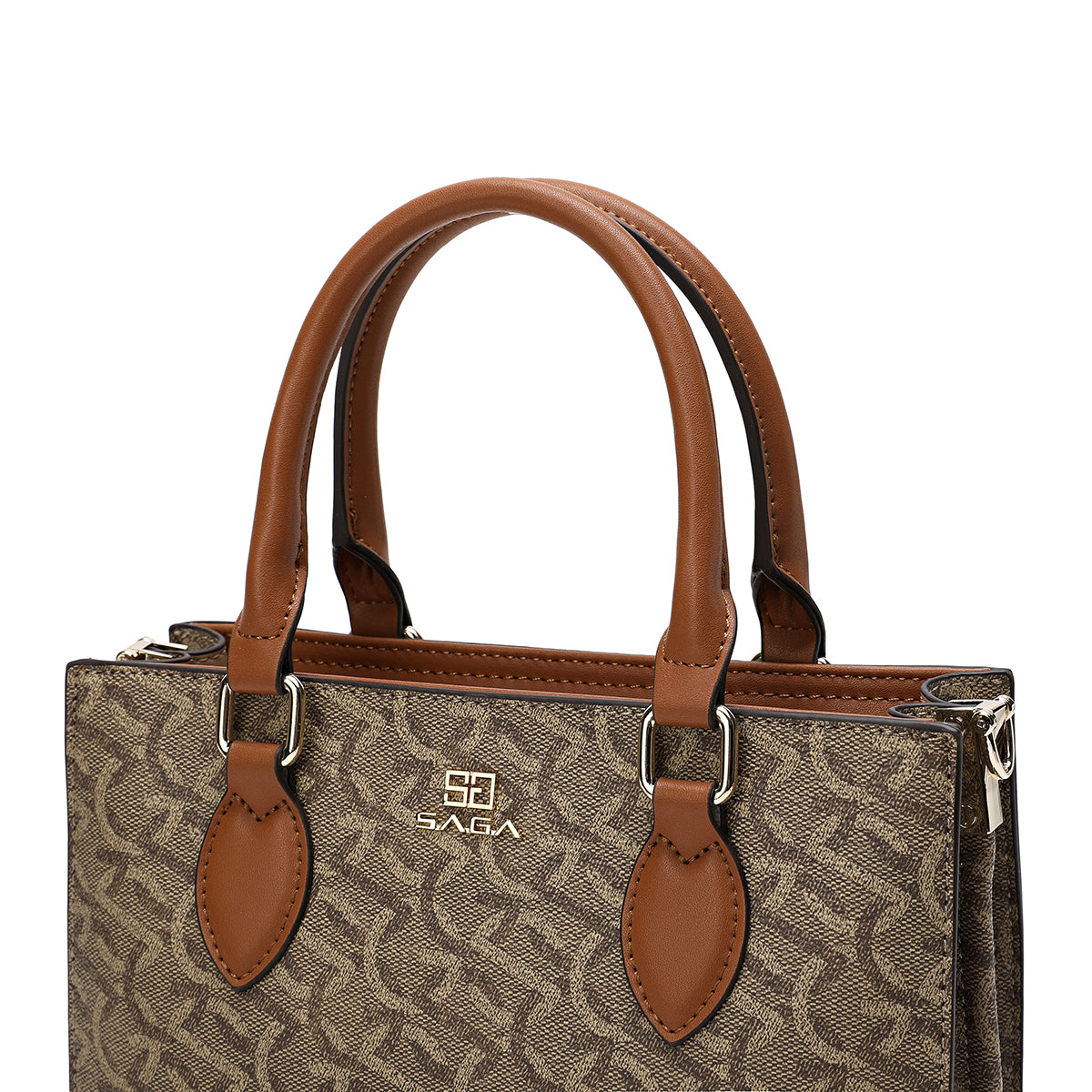 A spacious handbag with a simple and elegant design