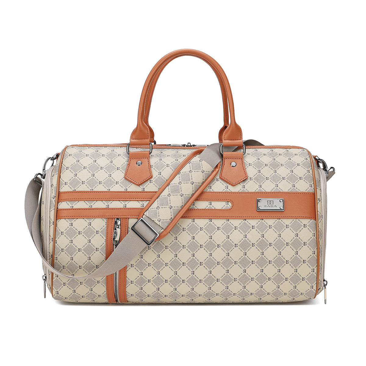 A luxurious and extremely durable travel bag in several sizes, khaki colour