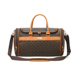 Sports travel bag 18 inches for the plane, brown color