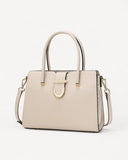 شنطة ساتشيل بحزام كتف قابل للفصل لون بيج - 1