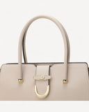 شنطة ساتشيل بحزام كتف قابل للفصل لون بيج - 3