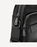 شنطة خصر جلد طبيعي مع حامل لون - 3