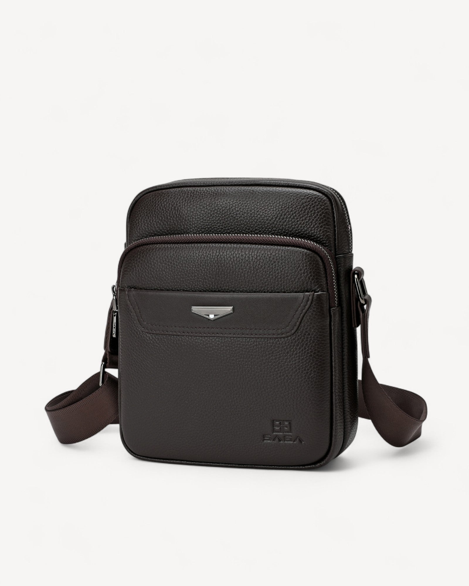 شنطة خصر جلد طبيعي مع حامل لون - 6