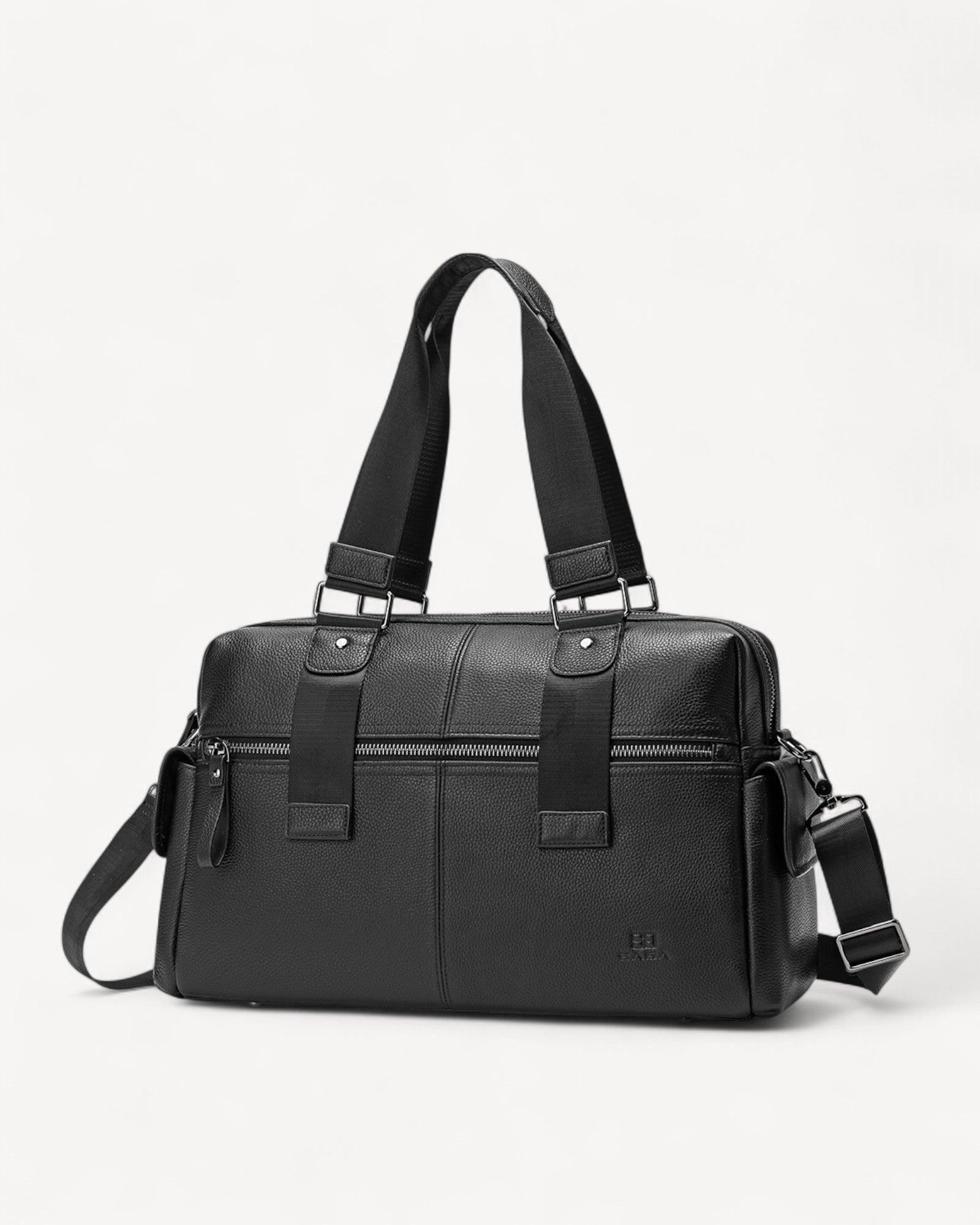 Multi-use laptop bag made of 100% natural leather, high quality