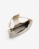 شنطة كتف هاف مون بحامل لون بيج - 4