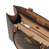 Small shoulder bag, genuine leather, black color 