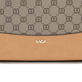 Small shoulder bag, genuine leather, black color 