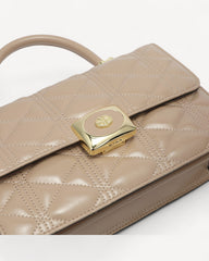 SAGA Luxury Beige Women's Handbag and Shoulder Bag - Everyday Elegance with a Modern Design