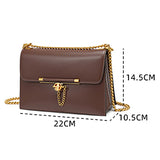 حقيبة يد نسائي جلد مايكروفايبر طبيعي - بني