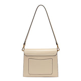 حقيبة يد نسائي جلد مايكروفايبر طبيعي - بيج