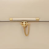 حقيبة يد نسائي جلد مايكروفايبر طبيعي - بيج