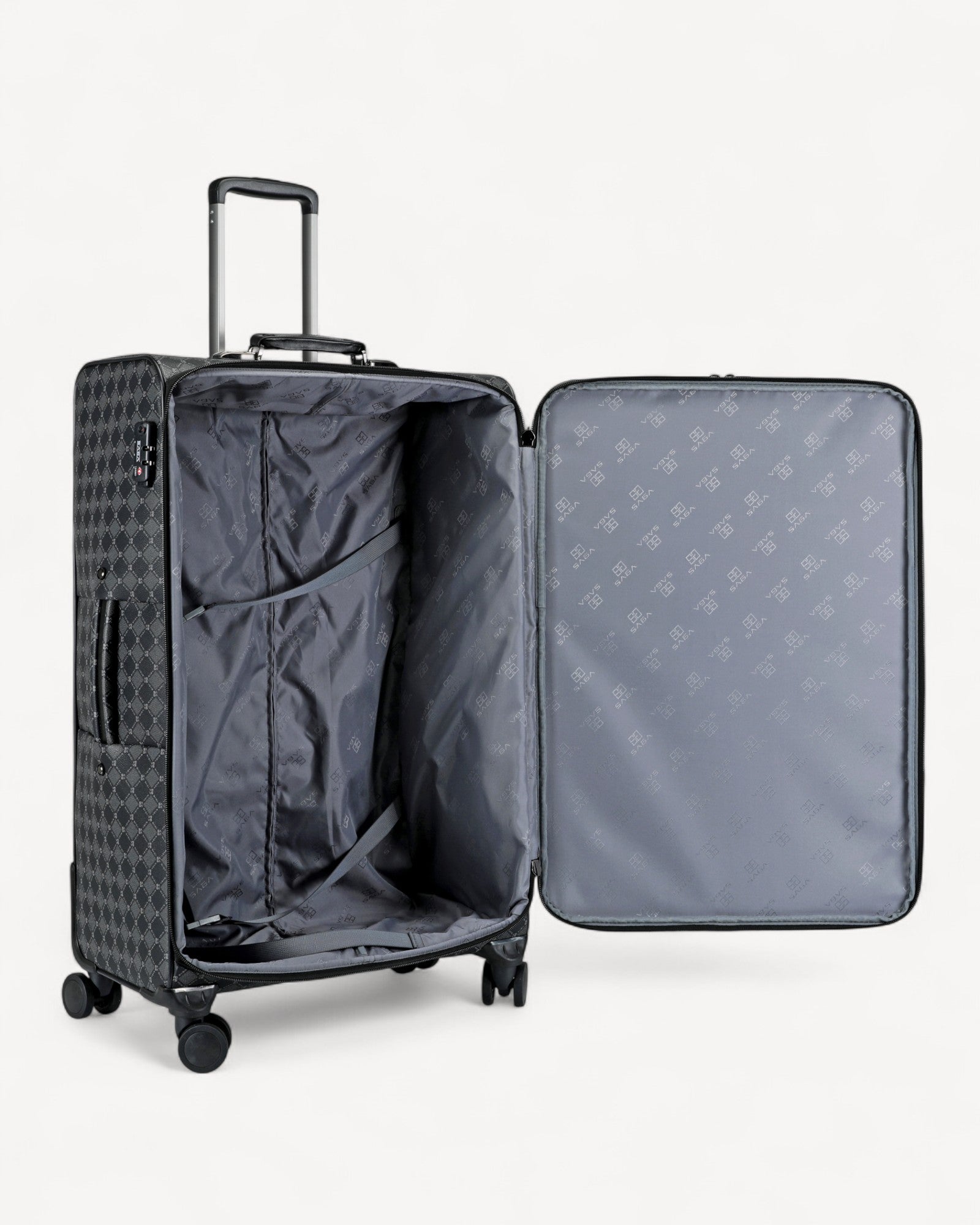 شنطة سفر كبيرة مقاس 29 إنش لون اسود - 4