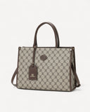 شنطة كتف بحزام قابل للفصل لون بني فاتح - 1