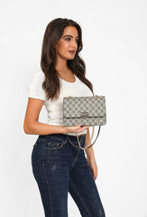 شنطة كتف بحامل قابل للتعديل لون بني فاتح - 11