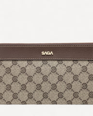 شنطة كلتش خفيفة الوزن لون بيج - 3