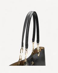 Black Crocodile Leather Luxury Bag