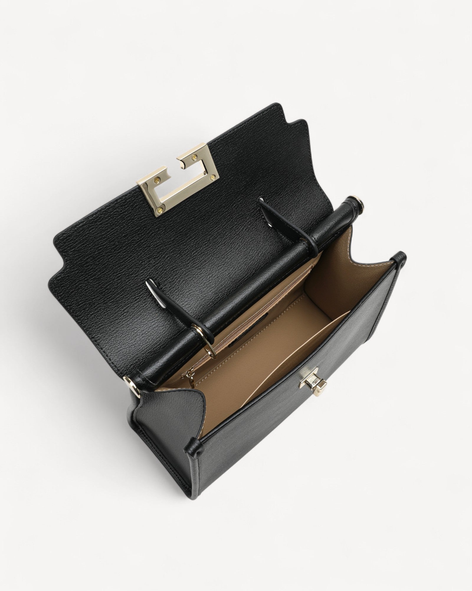 شنطة كتف بحامل قابل للفصل لون رمادي - 4