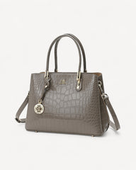 Crocodile Style Luxury Leather Bag in Multiple Colors